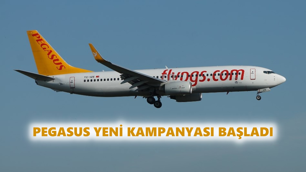 Pegasus’un Uçak Bileti Kampanyası Ayağınızı Yerden Kesecek!