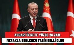 Asgari ücrete yüzde 20 zam! Tarih belli oldu