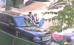 Çocuklarının yanında babaya tokat atan O.C. yakalandı