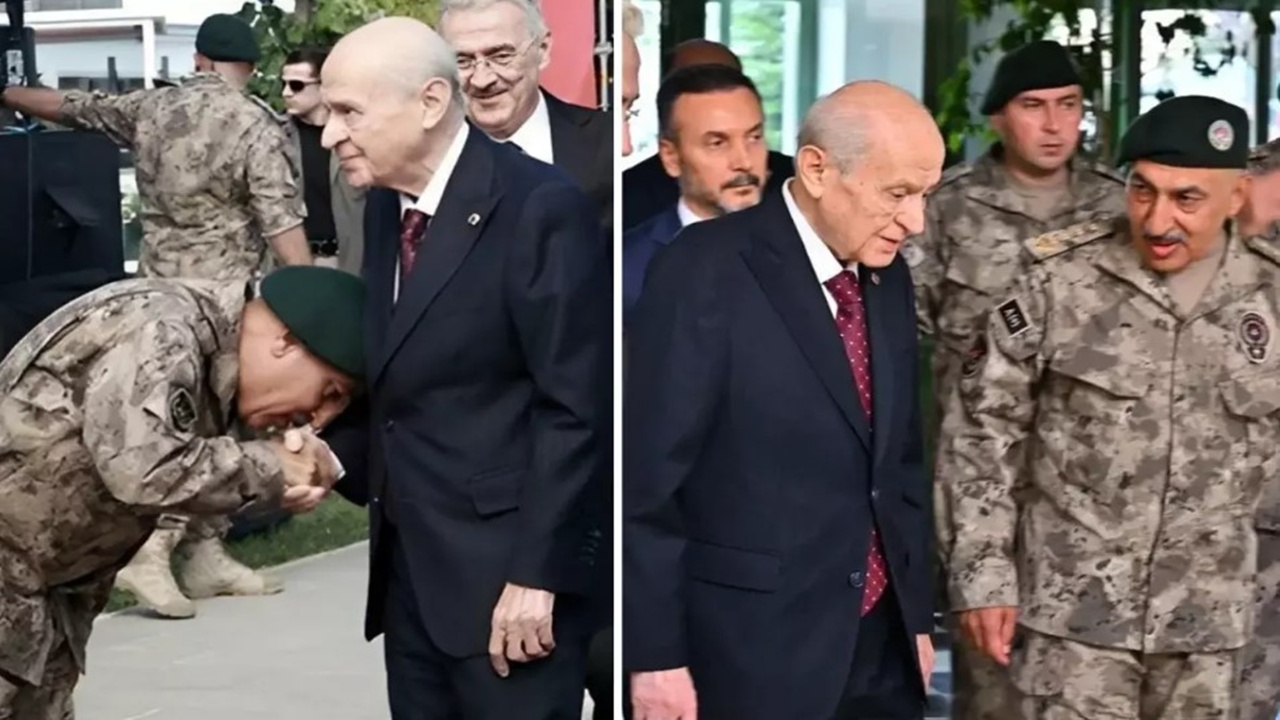 Devlet Bahçeli’nin elini öpen Özel Harekat Daire Başkanı Süleyman Karadeniz, emniyet müdürü oldu