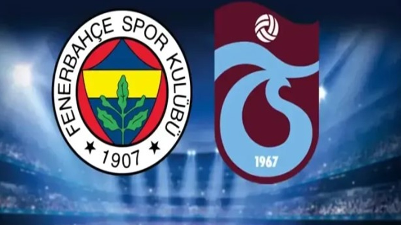Fenerbahçe Trabzonspor ilk 11 belli oldu! Sezonun ilk derbisi başlıyor