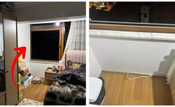 Güllü’nün düştüğü pencere görüntülendi! Ekipler bile tehlike yaşadı