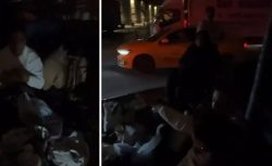 30 bin TL’lik hediye çanta Kuyruğu! Soğuğa ve yağmura rağmen günlerce beklediler