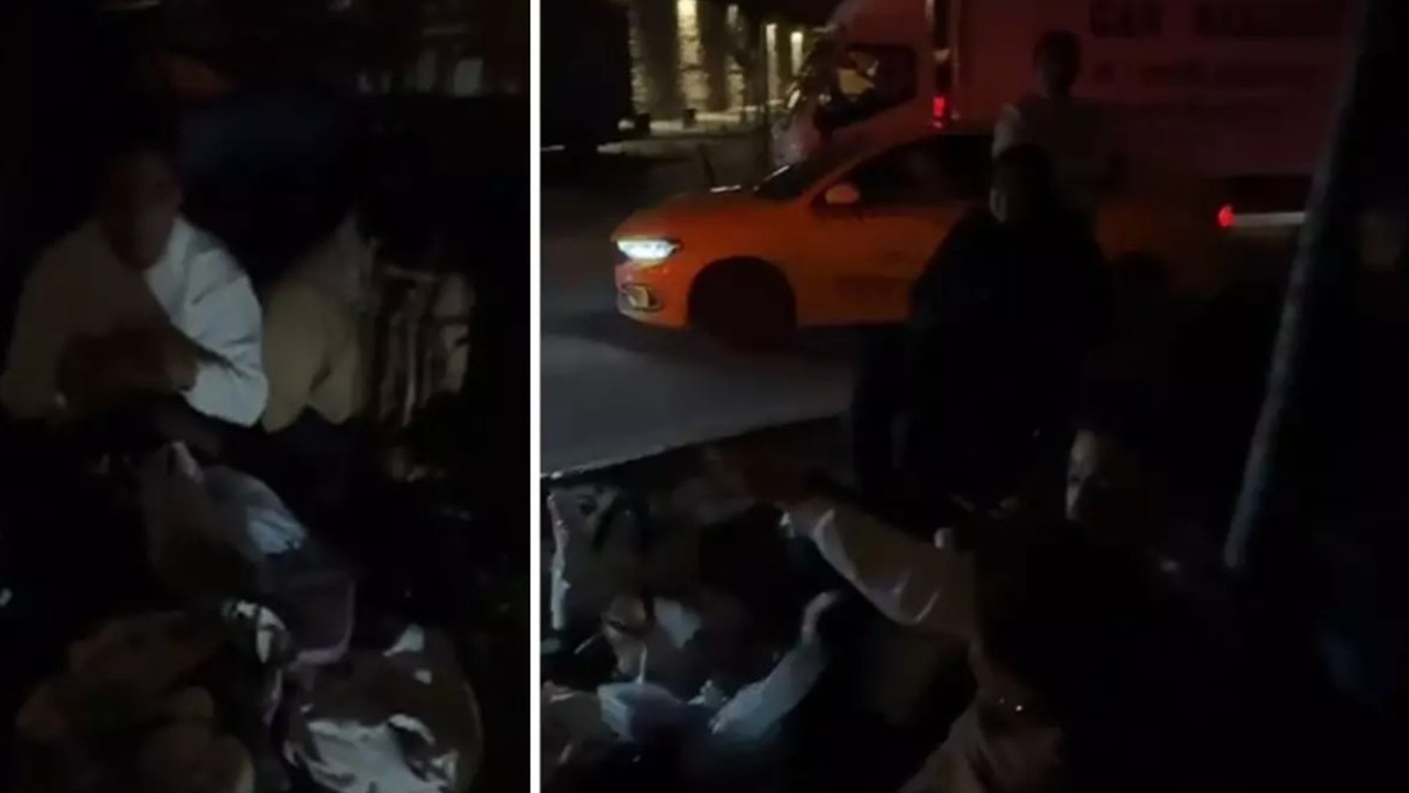 30 bin TL’lik hediye çanta Kuyruğu! Soğuğa ve yağmura rağmen günlerce beklediler