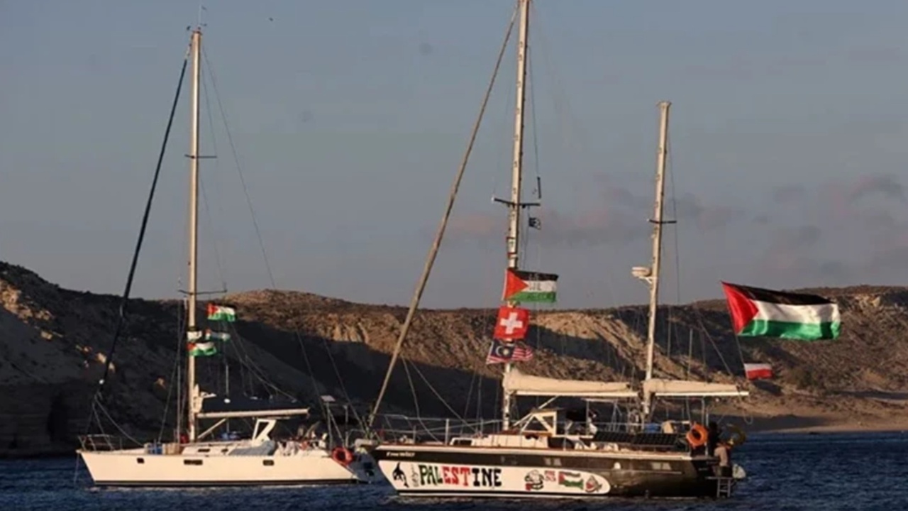 Sumud Filosu SON DURUM: İsrail askerleri müdahaleye başladı