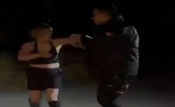 Trafik denetiminde polise direnen sürücü tehditler savurdu